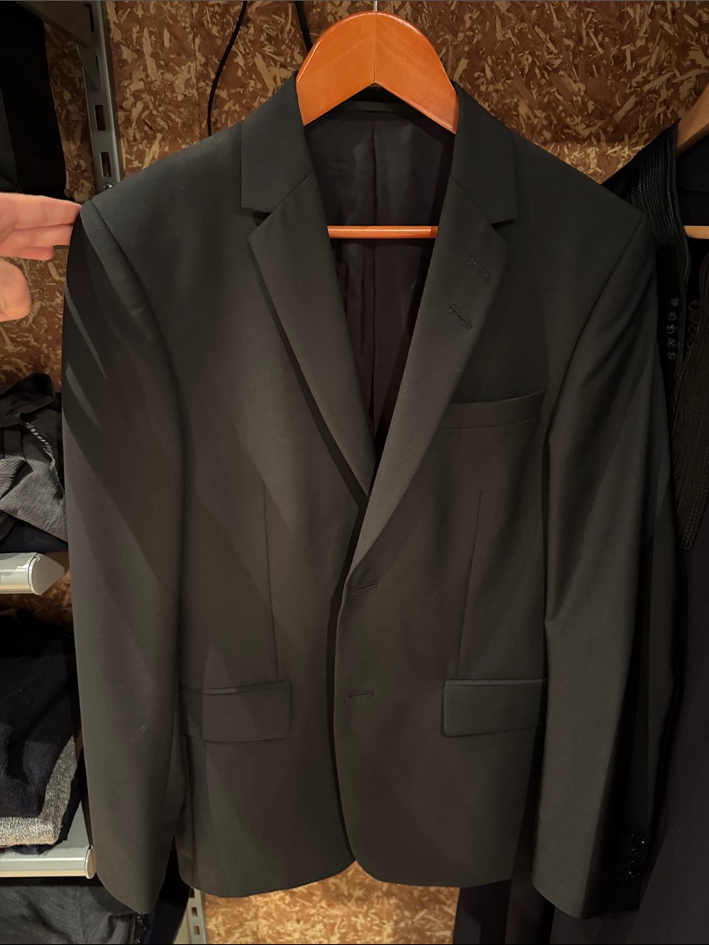 Tiger of Sweden Black Tailored Single-Breasted Blazer